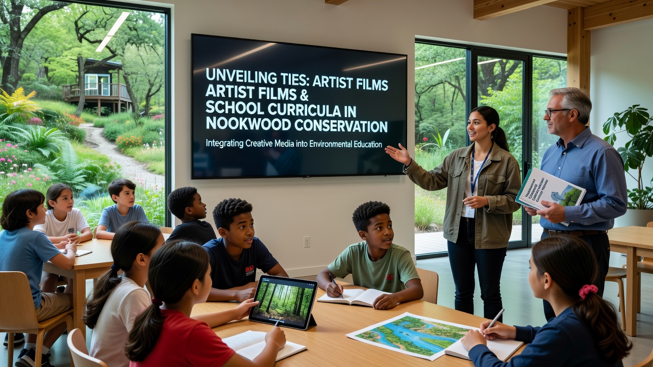 Unveiling Ties Between Artist Films and School Curricula in Nookwood Conservation Efforts